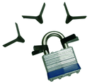 Vorhangschloss-Öffner "Padlock Shim Picks"
