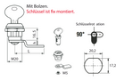 Hebelzylinder 520 / Cylindre de levier 520