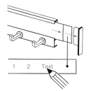 HaKy® - Schlüsselleiste mit 9 Haken