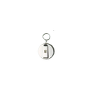 AS-111/ Gürtelclip, Ø 40 mm, Metall vernickelt, VE mit 10 Stück