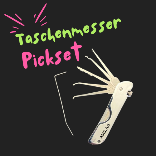 Taschenmesser Pickset