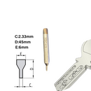 KABA Fräser und Abtaster für Matrix S, SX, SLX; Doge Club, Club Jr.