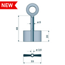 Doppelbartschlüssel gebohrt 1607AS