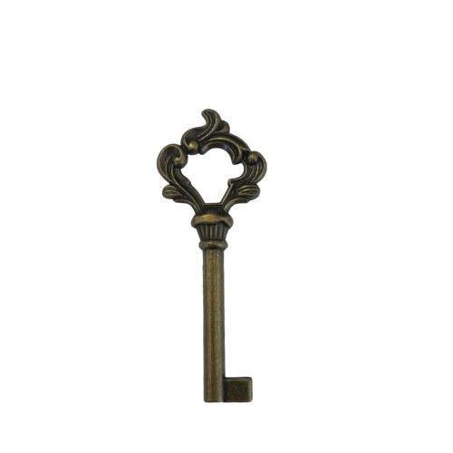 MS17 40 MM Möbel-Schlüsselrohling BRÜNNIERT ( 3 Stück )