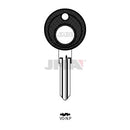 VO-NP Fahrzeugschlüssel - Stahl, Plastikkopf