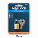 Vorhangschloss 15 mm