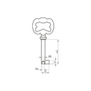 MS21 40 MM Möbel- BRÜNNIERT ( 3 Stück ) (Kopie)