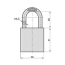 Cadenas aluminium coloré/ Cadenas couleur aluminium 