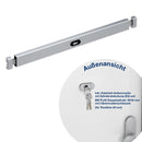 Serrure à pêne dormant blindé PR 800 ZA IROX (exécution en acier inoxydable)