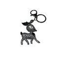 Porte-clés divers "paillettes" lot de 12 pièces