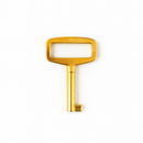 MS22 30 MM Möbel-Schlüsselrohling MESSING ( 3 Stück )