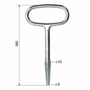 724 Neubauschlüssel Vierkant (1 STÜCK)