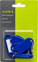 AS-SB-R10/10 - Schlüsselanhänger BLAU  (10 Stück)