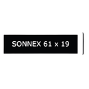 Sonnex 61×19x1 mm, glänzend