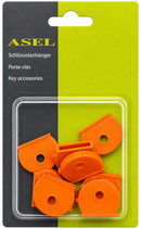 AS-SB-25/10 - Kennkappen ORANGE (10 Stück)
