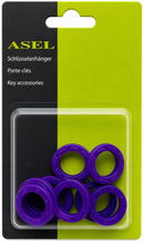 AS-SB-15/10 - Kennringe Ø 25 mm Violett (10 Stück)