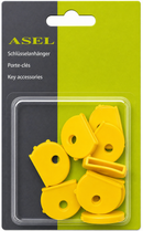AS-SB-25/10 - Kennkappen GELB (10 Stück)