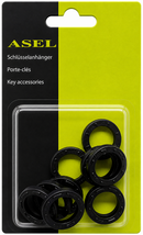 AS-SB-15/10 - Kennringe Ø 25 mm SCHWARZ (10 Stück)