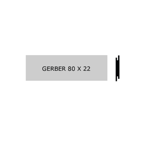 Gerber-Vogt 80x22mm ( 10 stück )