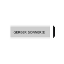 Gerber Sonnerie 70 x 20 mm Farblos
