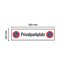 PVC PARKPLATZSCHILDER FÜR JEDE SITUATION