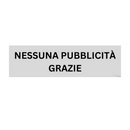 NESSUNA PUBBLICITÀ GRAZIE