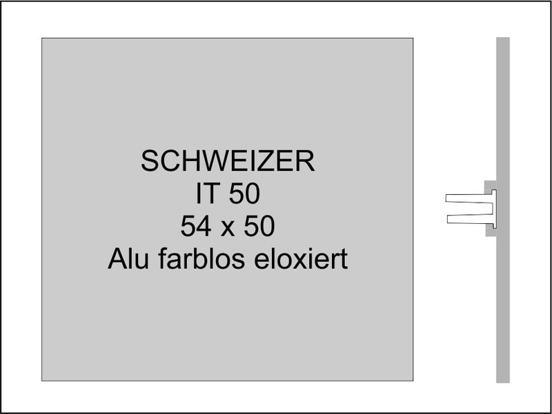 Schweizer IT 50, 54 x 50 mm, A23N