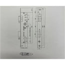 ROHRRAHMENSCHLOSS 35/92/8 MM