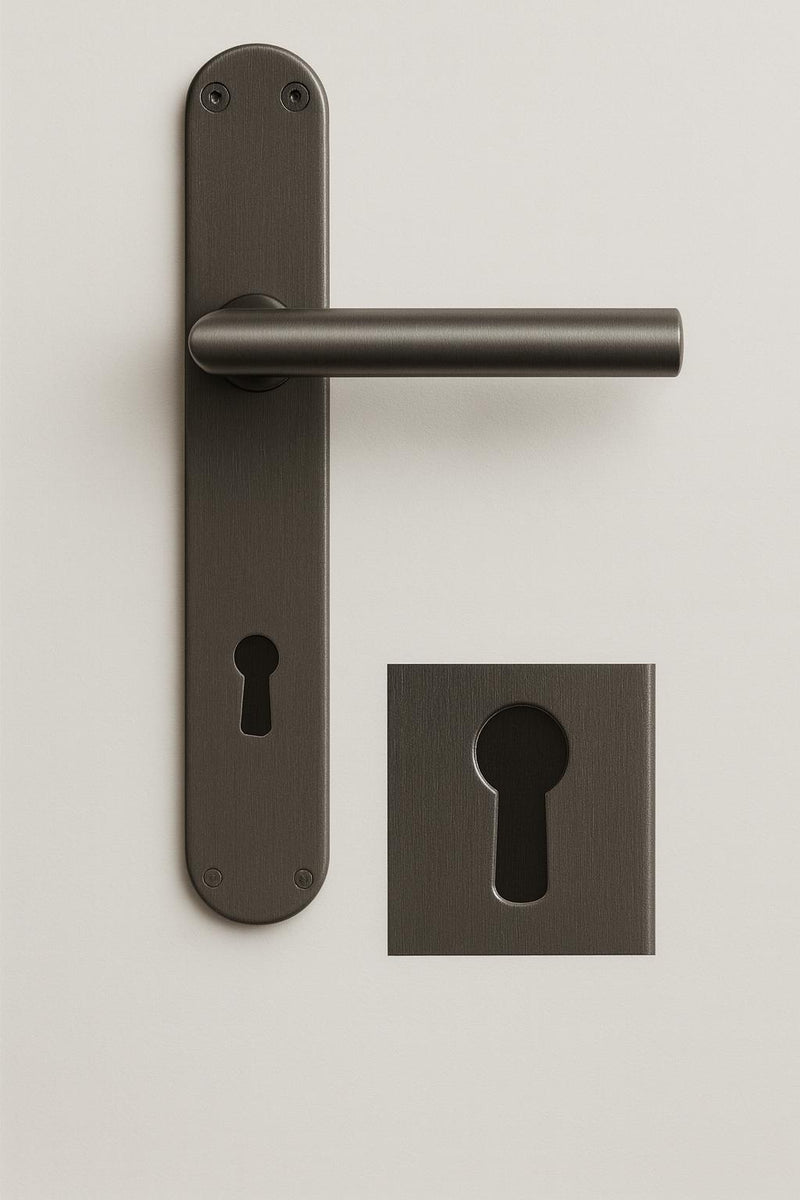 BE 221 - Edelstahl Beschlag, für Profilzylinder