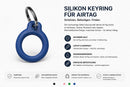 KeyFind Hard Case Keyring  – Ocean Blue