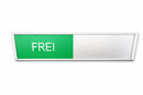 Frei-Besetzt Schild DE