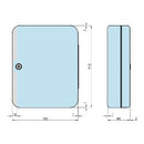 Schlüsselkassette mit 10 Haken