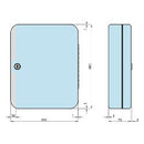 Schlüsselkassette mit 30 Haken