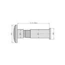 TS 680 Türspion Messing verchromt