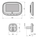 TS 810 Digitaler Türspion