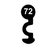 S-2305 Schlüssel zu Schänis Kellertür-Schloss, 3 Stück (3 pièce)