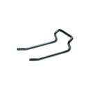 Crochet en tôle perforée