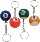 Schlüsselanhänger "Billardkugel", VE mit 16 Stück