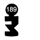 C-1 / 3 Stück (3 pièce) zu Glutz VGB