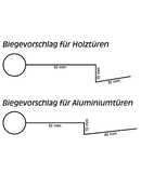 Jeu d'aiguilles d'ouverture de loquet de porte