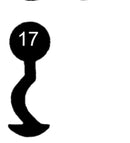 S-2005 Schlüssel zu Schänis Kasten-Schloss, 3 Stück (3 pièce)