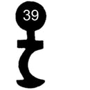 S-2005 Schlüssel zu Schänis Kasten-Schloss, 3 Stück (3 pièce)