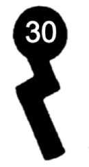 F 95 Chubb-Schlüssel, 3 Stück (3 pièce)