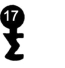 262 HE Heusser-Espagnolette 3 Stück (3 pièce)