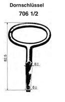 706,5 Dornschlüssel