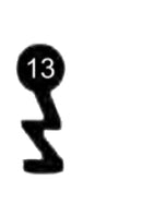 S-2466 Schlüssel zu Einsteck-Schloss Schult-Schlagbaum, 3 Stück (3 pièce)