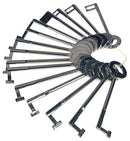 1825 Sperrhakensatz "O" 1-15 Buntbartschlösser und Besatzungsschlösser