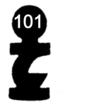 C-1 / 3 Stück (3 pièce) zu Glutz VGB