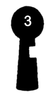 KLC Schlüssel zu Kleinlützel (MSL) Einsteck-Chubb-Schloss