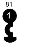 TRIO TR 80, 3 Stück (3 pièce)